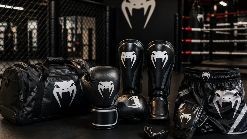 Venum origine avec équipements de sports de combat